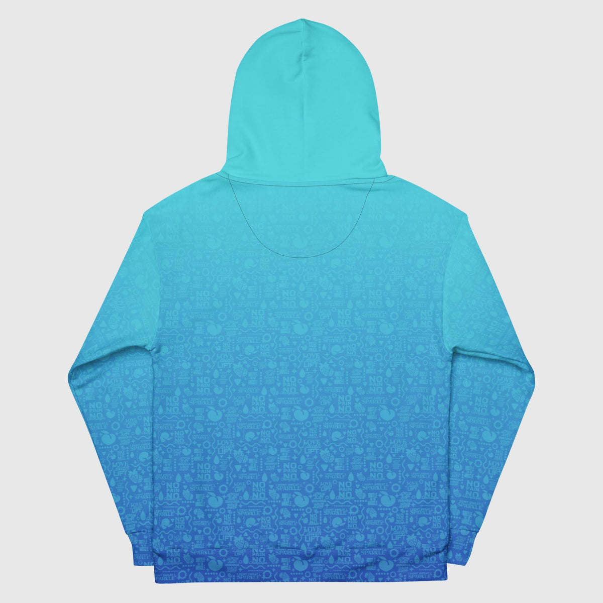 Women's Athletic Hoodie - Blue Razzy